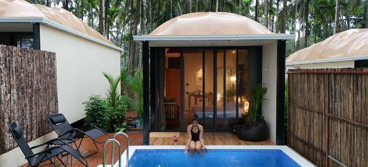 希普诺提克果阿 - 私人泳池小屋(Hipnoetic Goa -Private Pool Cottages)图片