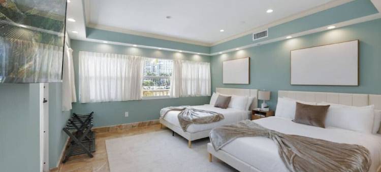 Waterfront Beautiful Miami Beach Mansion, Pool, Ping Pong, Grill, Gated图片