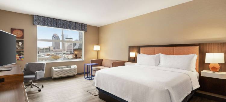 印第安纳波利斯市中心伊普伊希尔顿欢朋酒店(Hampton Inn by Hilton Indianapolis Downtown Iupui)图片