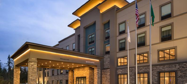 华盛顿州奥林匹亚莱西欢朋套房酒店(Hampton Inn & Suites Olympia/Lacey)图片