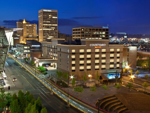 塔科马市中心万怡酒店