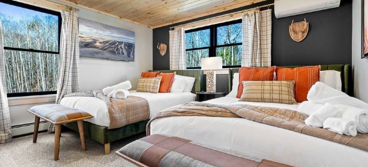 New Chalet: 8 mi to Sunday River+Pano Views+Hottub+Sauna+Dogok图片