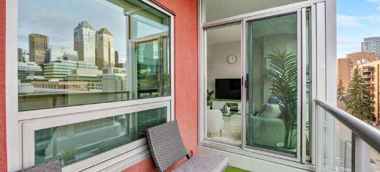 Chic Luxe 2BD + Free Parking-Central Downtown Gem图片