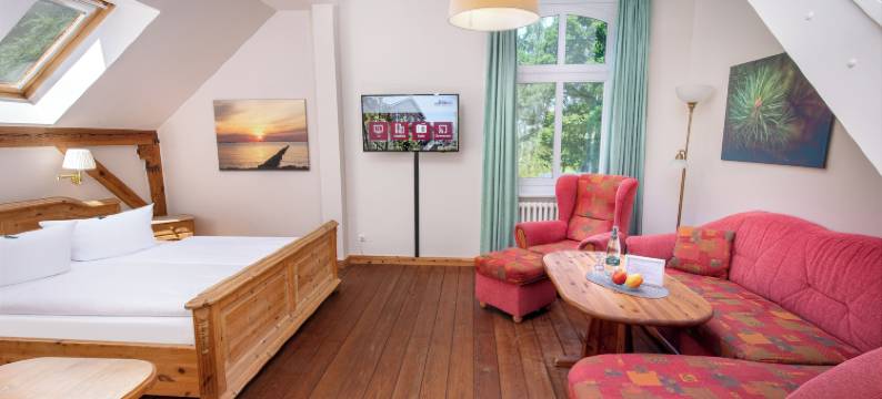 桑迪斯彻维兹施洛斯臣酒店(Hotel Schlösschen Sundische Wiese Zingst)图片