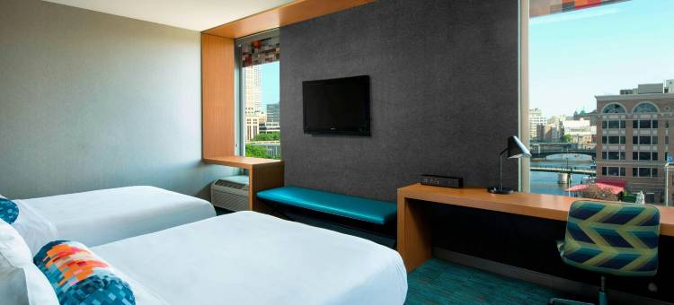 密尔沃基市中心雅乐轩酒店(Aloft Milwaukee Downtown)图片