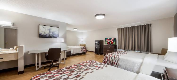 奥马哈红顶套房酒店-康瑟尔布拉夫斯(Red Roof Inn & Suites Omaha - Council Bluffs)图片