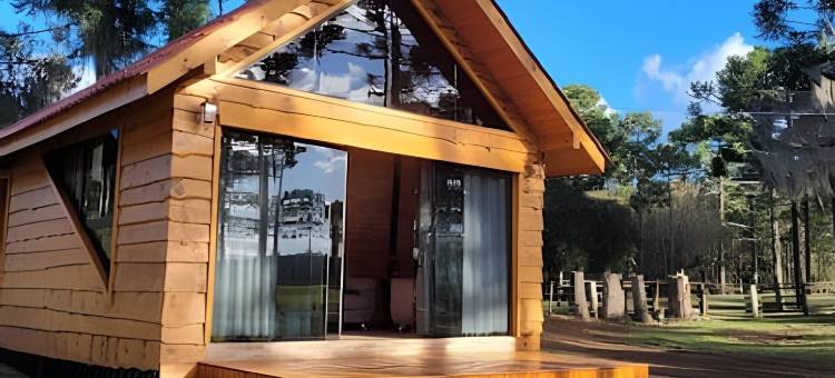 小森林篷房别墅 - 观赏河流，离城市15公里(Cabana Pequeno Bosque Com Vista - o Rio, à 15 km da Cidade)图片