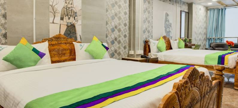 Treebo Golden Inn, 距离漫步海滩700米(Treebo Golden Inn, 700 Mtrs from Promenade Beach)图片