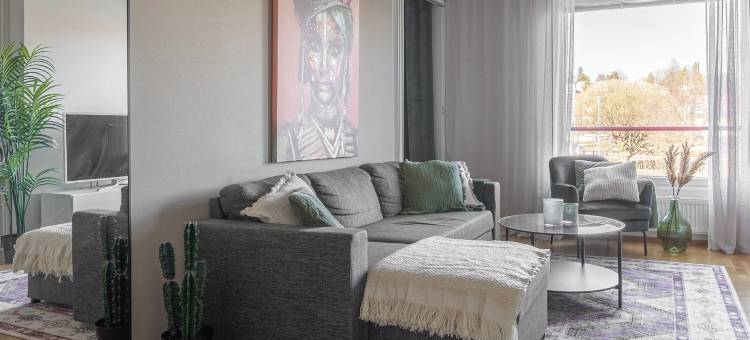 家一般的一卧室公寓，带桑拿和停车位(Homelike 1BR Apt. with Sauna & Parking)图片