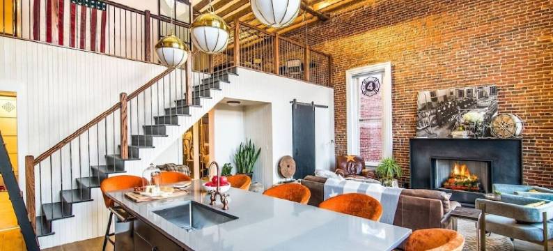 Historic DC Firehouse Penthouse Loft图片
