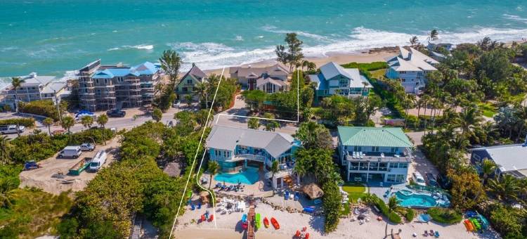 Aquarius Oceanside: 9BR/8BA Beachfront w/ Pool, Hot Tub, Elevator & Riverfront图片