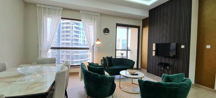 马可波罗 - 惊人的海港视野 | 高楼层 | 靠近电车(Marco Polo - Experience Beachfront Luxury at Bahar 6 JBR)图片