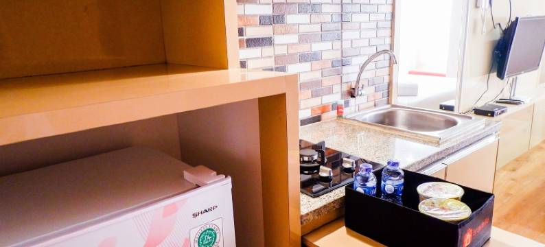 西奈尔贝尔维尤套房现代设备完善开放式公寓客房酒店(Modern Furnished Studio Room Cinere Bellevue Suites Apartment)图片