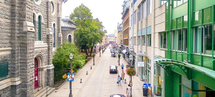 魁北克老城Les Lofts Vieux酒店的花园酒店(Hôtel du Jardin - Par Les Lofts Vieux-Québec)图片