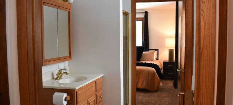 Can't beat homey ski retreat adjacent to Afton Alps and scenic Afton State Park.图片