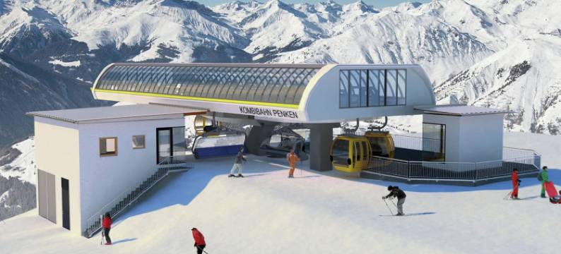 马尔霍芬四个滑雪升降机附近的度假公寓(Apartment in Mayrhofen Near Ski Lifts)图片