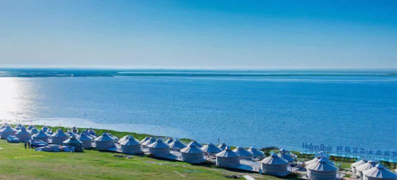 呼伦贝尔陈巴尔虎旗白音盟古乐蒙古包营地图片