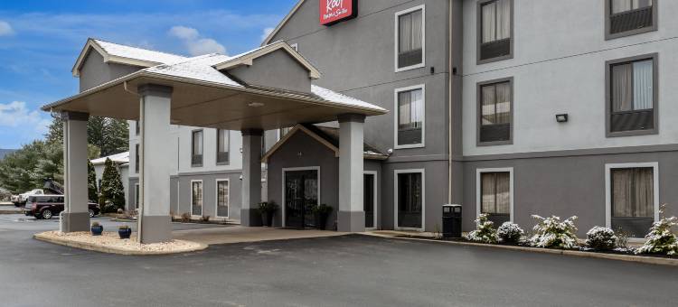 布鲁斯伯格 - 密夫林维尔红屋顶套房酒店(Red Roof Inn & Suites Bloomsburg - Mifflinville)图片