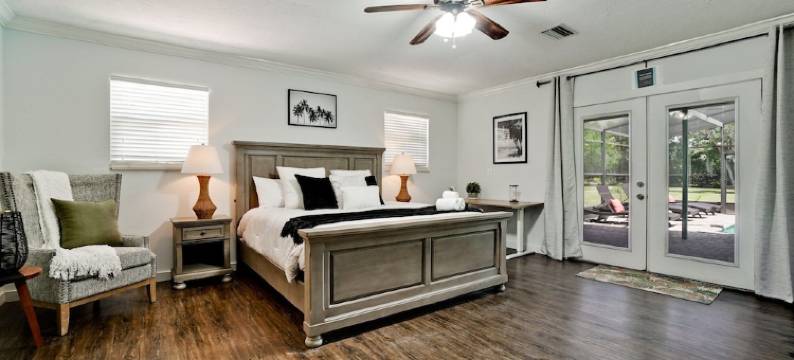 4 Bd w 3 King 4Ba 1.2acres htd salt pool private!图片