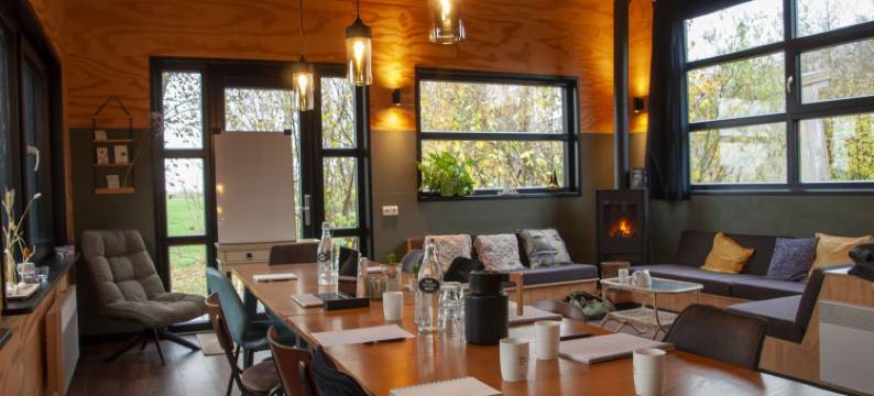 Swarm - 弗里斯兰的3个连在一起的水舍(Swarm - 3 Waterlodges Naast Elkaar in Friesland)图片