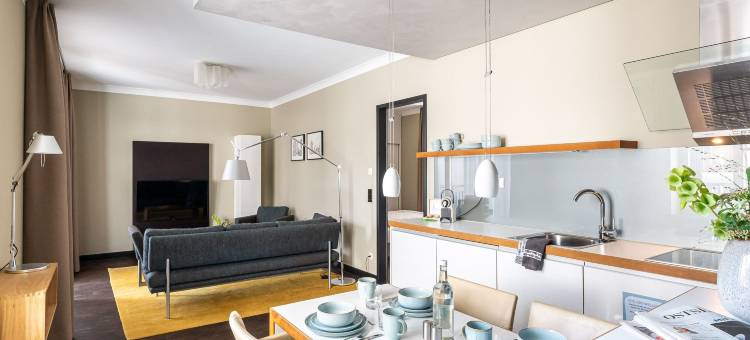 绿色罗斯托克公寓酒店(rostock apartment LIVING HOTEL)图片