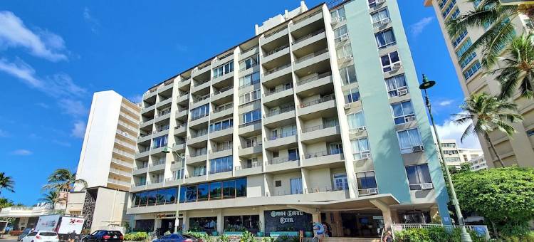 别致海景拐角单间 - 威基基格兰德酒店® 807公寓(Quaint Ocean View Corner Studio - WAIKIKI GRAND HOTEL® 807)图片