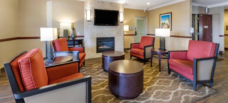 史蒂文生牧场舒舒适套房酒店(Comfort Suites Near Six Flags Magic Mountain)图片