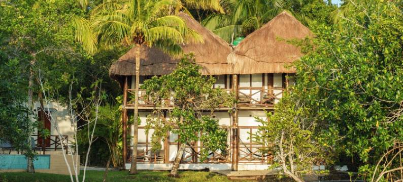 阿祖莱亚巴卡拉酒店和水疗中心 - 泻湖前(Hotel Azulea Bacalar - Lagoon Front)图片