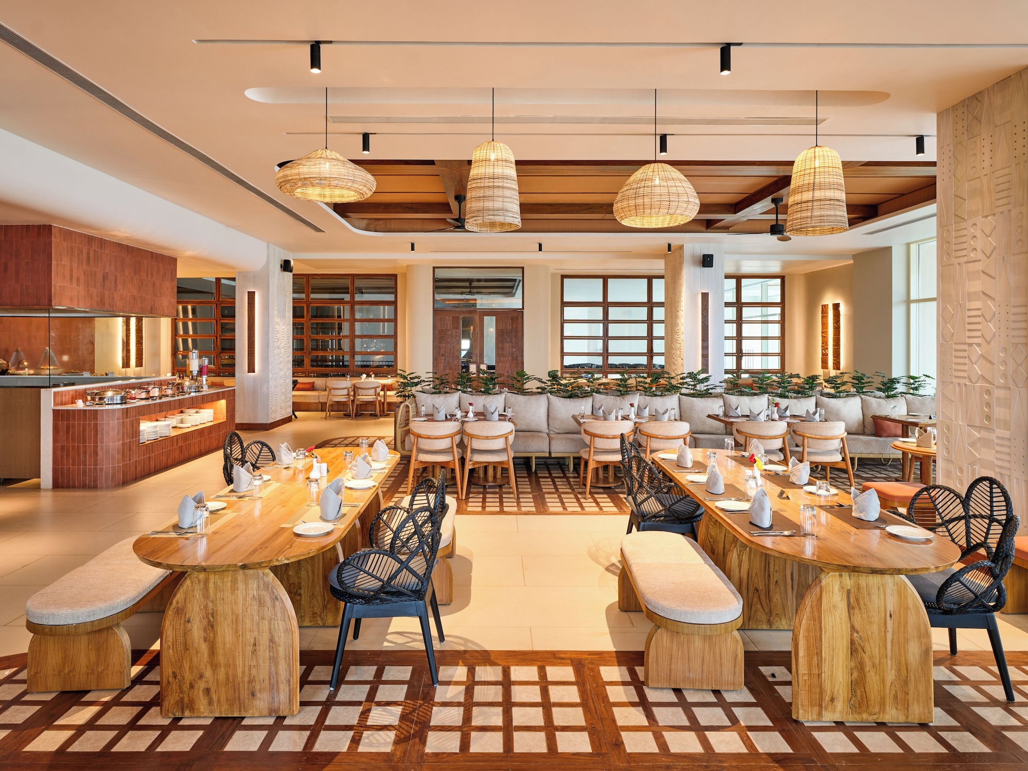 Swosti Premium Beach Resorts, PuriOver view