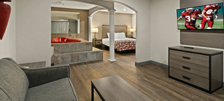 欧文 - 达拉斯沃斯堡国际机场南红屋顶套房酒店(Red Roof Inn & Suites Irving - DFW Airport South)图片