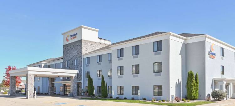 布卢明顿 I-55 及 I-74 舒适套房酒店(Comfort Suites Bloomington I-55 and I-74)图片