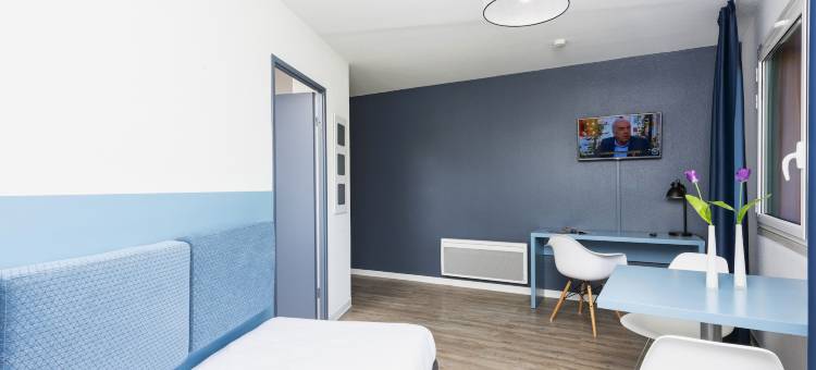 波尔多圣让站特尼奥公寓式酒店(Ténéo Apparthotel Bordeaux - Gare Saint Jean)图片