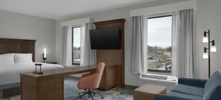 米沙沃卡欢朋套房/南本德传统广场酒店(Hampton Inn & Suites Mishawaka/South Bend)图片