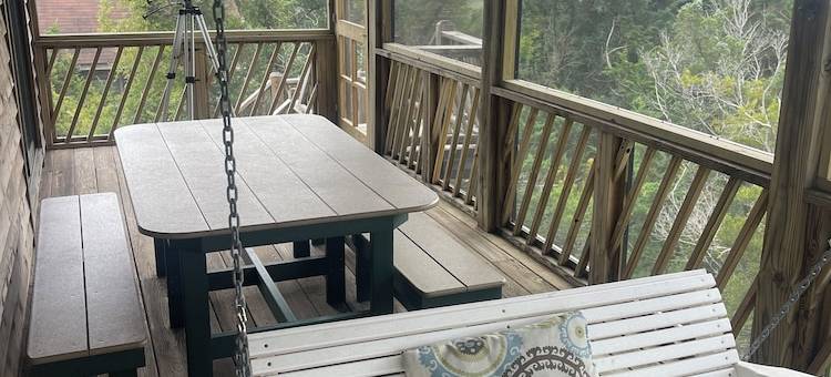 带景观、露台、高尔夫球车及家庭健身房的三卧室度假屋！(Three-bedroom house with views, decks, golf cart and home gym!)图片