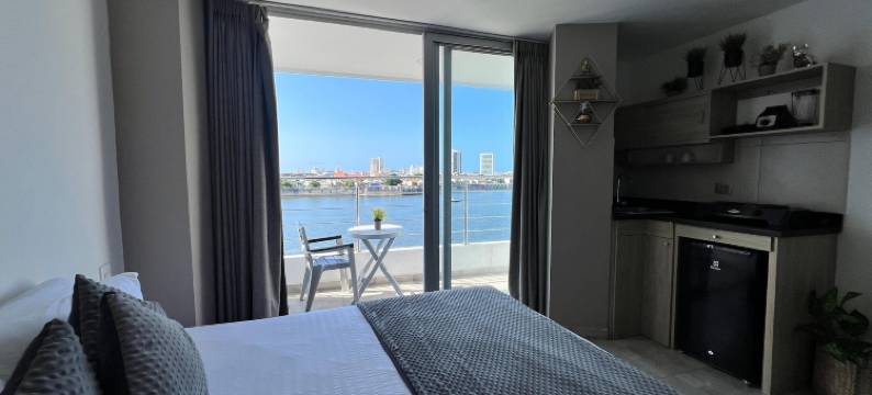 市中心附近巴伊亚 79 号公寓套房酒店(Bahia 79 Apartasuites Cerca Al Centro)图片