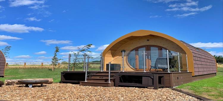 约克郡海岸线附近豪华露营木屋(Glamping Pods in Yorkshire near Coastline)图片