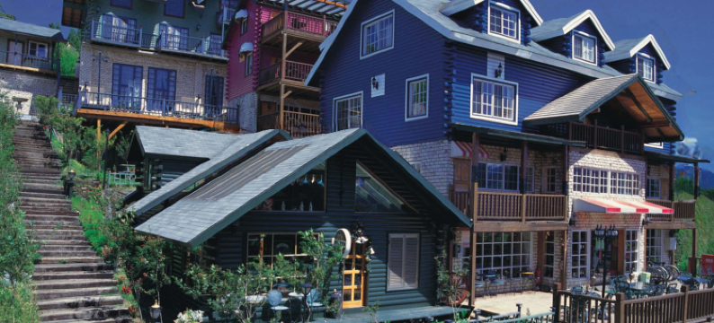 南投清境空中花园图片