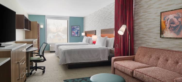 德梅因德雷克大学希尔顿惠庭套房酒店(Home2 Suites des Moines at Drake University)图片