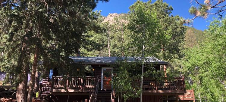 Rustic Historic Mountain Cabin by Pikes Peak.图片