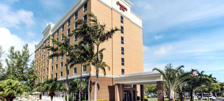 哈兰代尔海滩阿文特拉希尔顿欢朋酒店(Hampton Inn Hallandale Beach-Aventura)图片