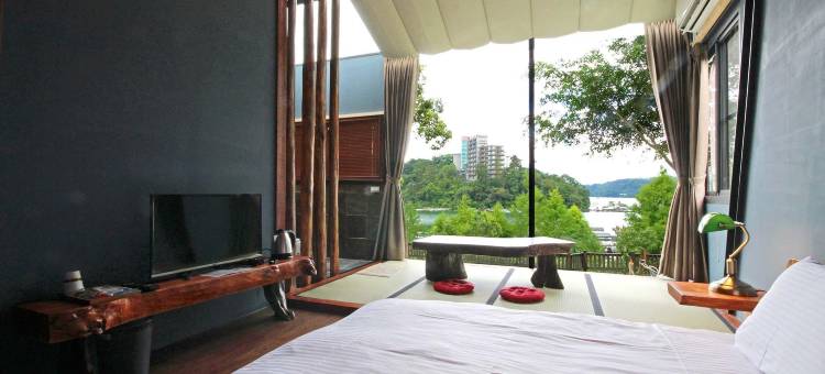 南投日月潭玥湖背包客讚民宿图片