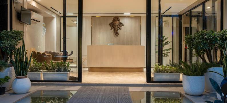 高尔夫球场附近的旅客豪华酒店(The Lodgers Luxury Hotel Near Golf Course Road Gurgaon)图片