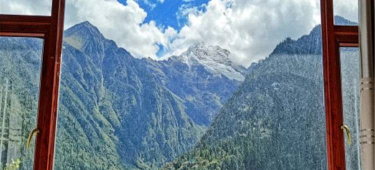 德钦雨崩如果观景客栈图片