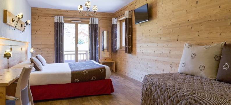 博索莱木屋原创之家酒店(传统木屋酒店)(Chalet-Hôtel le Beausoleil, the Originals Relais)图片