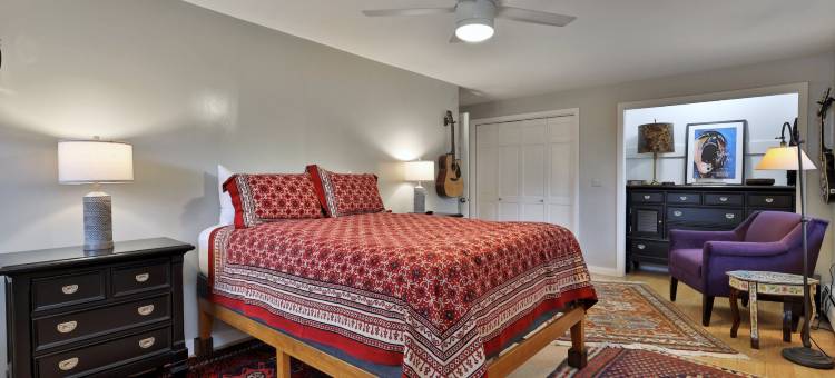 Cozy Fireplace and Lush Garden Oasis - Funky Eclectic Retreat图片