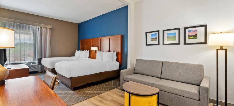 伯利恒舒适套房酒店-近利哈伊大学和LVI机场(Comfort Suites Bethlehem Near Lehigh University and LVI Airport)图片