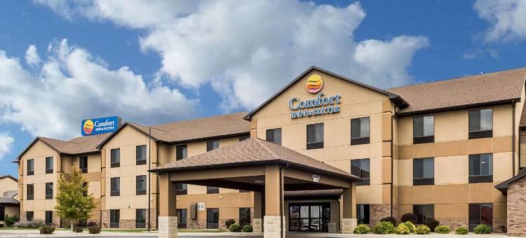 舒适酒店及套房米切尔I-90(Comfort Inn & Suites Mitchell I-90)图片