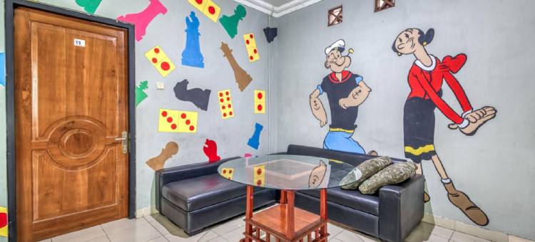 曼达拉克里达体育场日惹附近的红门兹旅舍(RedDoorz Hostel Near Stadion Mandala Krida Yogya)图片