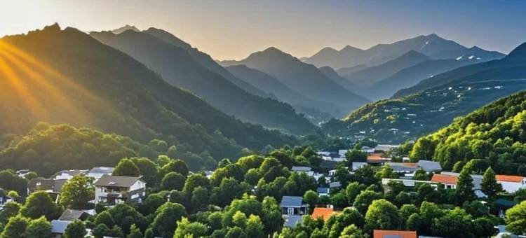 花筑·晓初丨山景美学设计师丨度假民宿酒店(泰山红门登山口店)图片