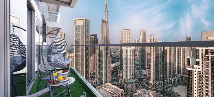 Paramount Midtown I 2BR Apartment Burj Khalifa View & Infinity Pool l Downtown图片
